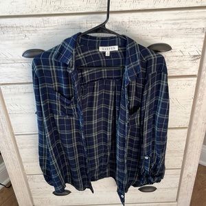 Plaid Francesca’s Top